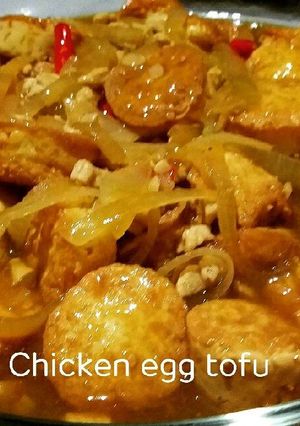 Foto resep Chicken Egg Tofu