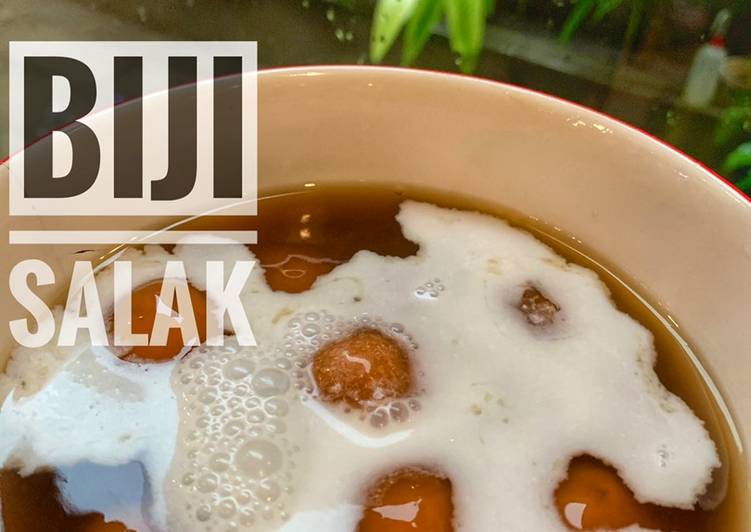 Biji salak (candil) mudah dan cepat