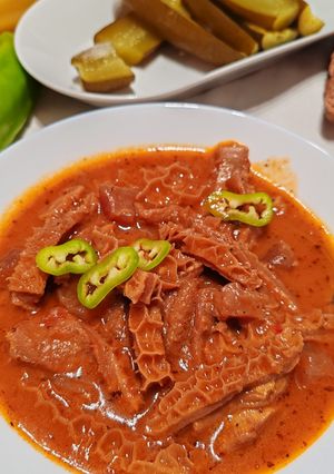 Pacal marha ínnal és liba zsírral recept fotója
