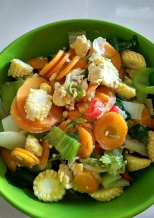 Foto resep Tumis sayur lengkap 🥗