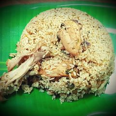 Thalappakattu Chicken Biryani A picture of Thalappakattu Chicken Biryani.