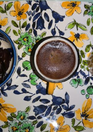 صورة لوصفة قهوة تركية برغوة على طريقة امي ☕🥰😘