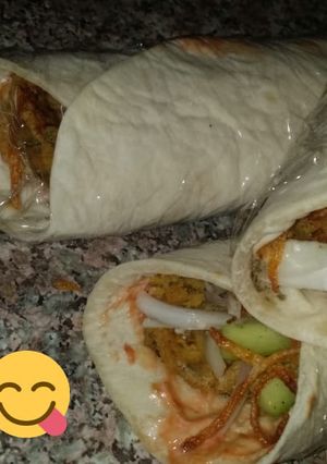 A picture of Crunchy shami roll.