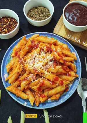 A picture of Penne Arrabiata Pasta (Italian Pasta).