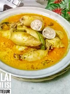 Foto resep Gulai Cumi Isi Tahu Telur