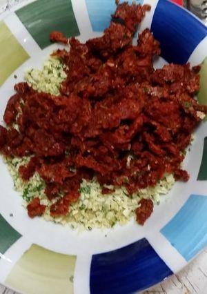 Una foto de Pesto de Tomates Secos
