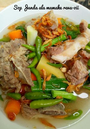 Foto resep Sop Janda