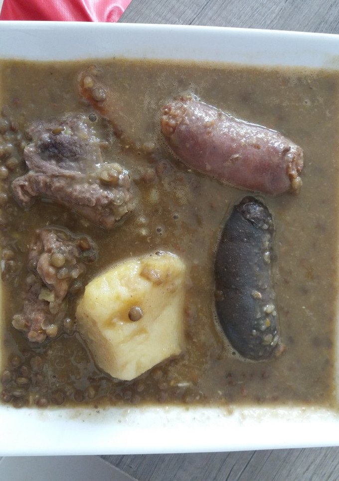 Una foto de Lentejas caseras