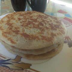 A picture of Fluffy pancakes.
