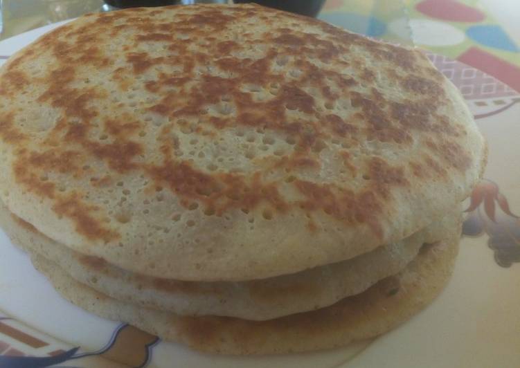 Recipe of Super Quick Homemade Fluffy pancakes