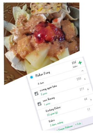 Foto resep 105.23 siomay ayam tahu