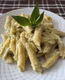 Pasta al pesto de almendras