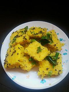 A picture of Dhokla.