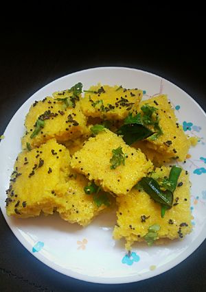 A picture of Dhokla.