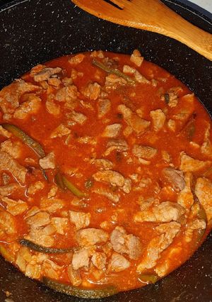 Hentes tokány recept fotója