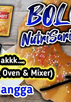 Foto resep Bolu nutrisari mangga dengan saus mangga