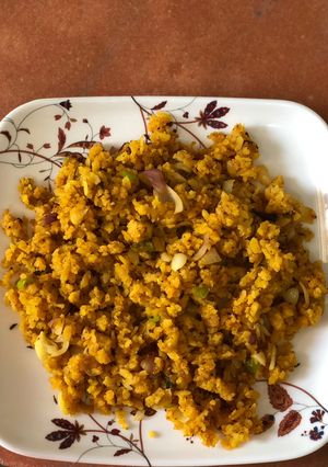 A picture of Poha.