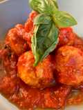 Polpettine di pesce spada al pomodoro