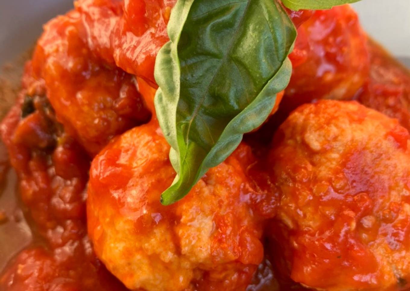 Swordfish Meatballs with Tomatoes