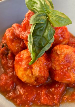 Foto di Polpettine di pesce spada al pomodoro