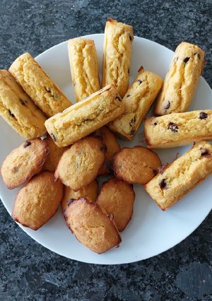 Une photo de Mini cakes orange chocolat