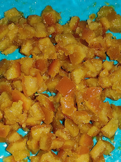 Una foto de Topping de naranja caramelizada