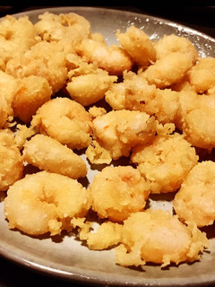 Una foto de Gambas fritas