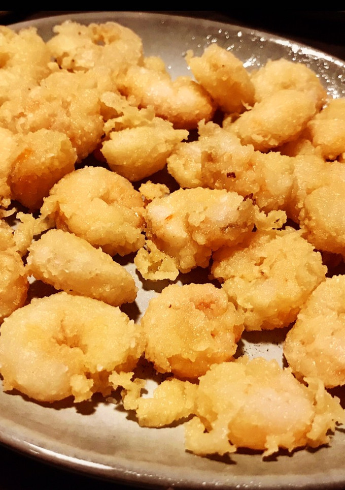 Una foto de Gambas fritas