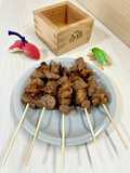 Chii-bou!...V-Sign?? Grilled Liver Skewers