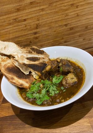 A picture of Wah Gwaan Oxtail and Butter Bean Stew.