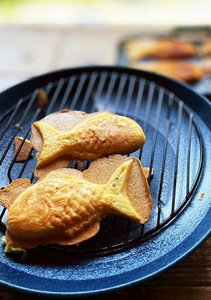 A picture of Gluten-Free Taiyaki-Shaped Pancakes.