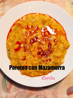 Una foto de Porotos Con Mazamorra