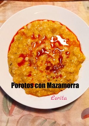 Una foto de Porotos Con Mazamorra