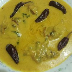 A picture of Ginger flavoured curry pakory.