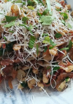 A picture of Spätzle.