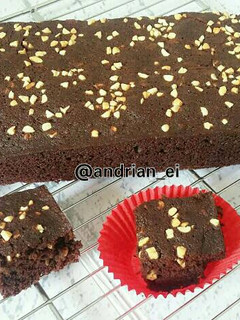 Foto resep Brownies Kacang Putih Telur