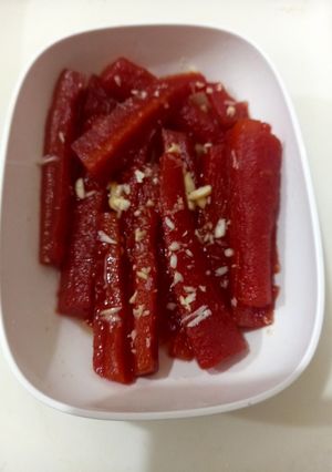 A picture of Gajar ka muraba🥕🥕.