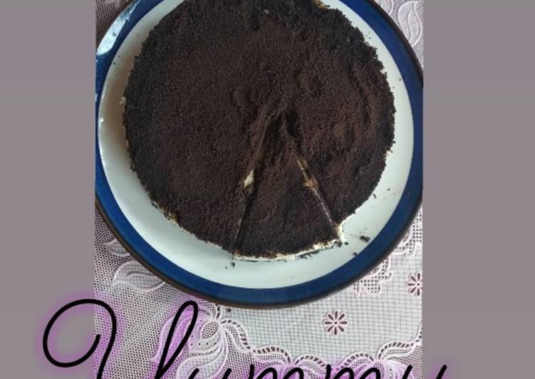 Resep No bake oreo cheesecake (part 2) Anti Gagal