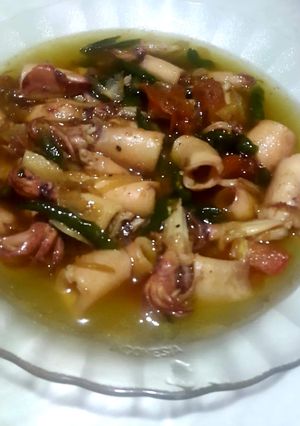 Foto resep Oseng cumi cabe ijo