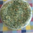 Tortilla de patatas con Espinacas y Ajetes