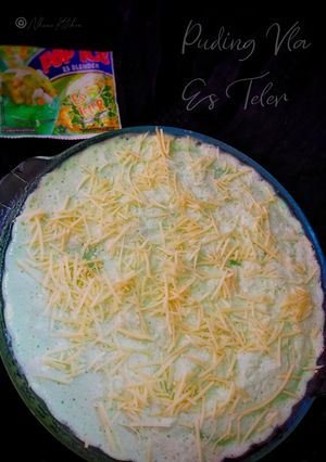 Foto resep Puding vla Es Teler (pop ice)