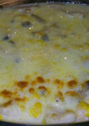 Una foto de Lasaña de tortilla