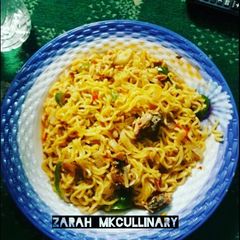 A picture of Spiced noodles.