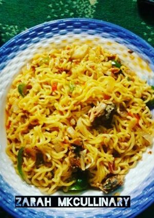 A picture of Spiced noodles.