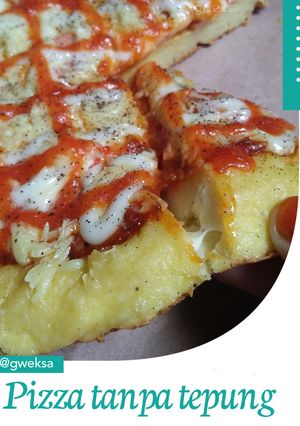 Foto resep Low carb Pizza - DEBM | Keto Friendly