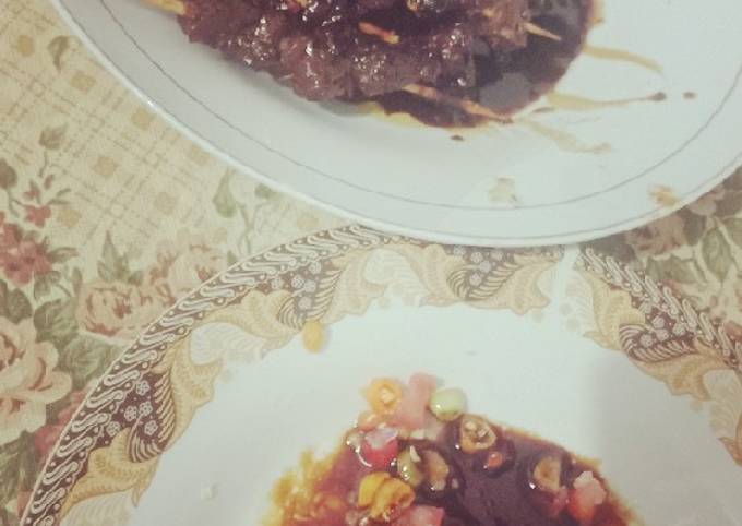 Anti Ribet, Memasak Sate Daging dan sambel kecap. Simpel