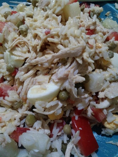 Una foto de Ensalada de pollo