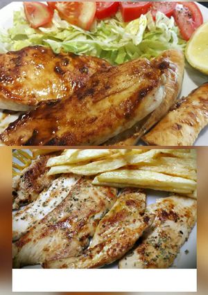 Una foto de Pollo al limón ! Receta de bar