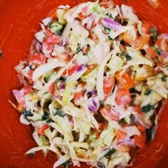 A picture of Creamy salad.