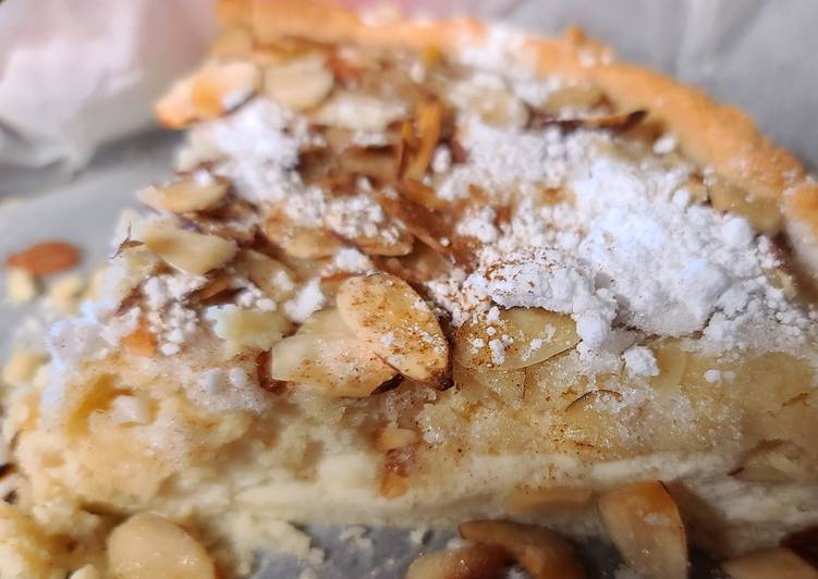 Step-by-Step Guide to Make Homemade Italian Ricotta and almond tart